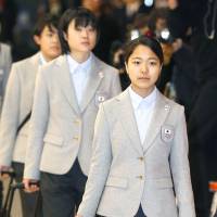 Back home: Olympic ski jumper Sara Takanashi returns to Japan on Friday. | KYODO