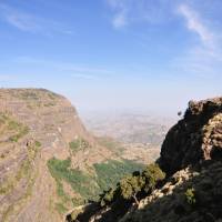 High times: A view of the beautiful, towering Simien Mountains of Ethiopia, in Africa\'s most spectacular national park. | KENTARO FUKUCHI