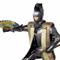 Fanning the flames: Mansai Nomura as Don Quixote in his latest play, \"A Knight in No-God\'s Land.\" | &#169; YASUHIDE KUGE