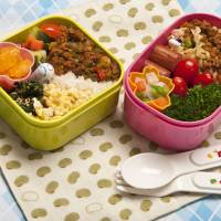 A loving lunch: Colorful bent&#333; boxed lunches are a staple of any child\'s diet in Japan.  | MAKIKO ITOH