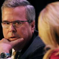 Former Florida Gov. Jeb Bush speaks at the Securities Industry and Financial Markets Association\'s annual meeting in New York last November. | BLOOMBERG