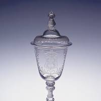 Large goblet with cover | KOBE CITY MUSEUM