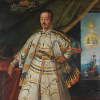 Portrait of Hasekura Tsunenaga, by Archita Ricci, Italy (17th century) | PRIVATE COLLECTION