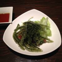 Sea food: High in minerals and low in calories, umi-bud&#333; (sea grapes) are a healthy Okinawan delicacy. | ANANDA JACOBS