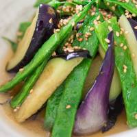 Eggplant agebitashi | BLOOMBERG