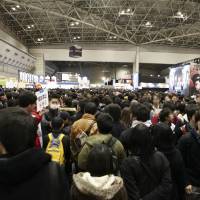 Top draw: Held on March 22-23 at Tokyo Big Sight, AnimeJapan pulled an impressive 110,000 public and business visitors. It was the first event in four years to bring together industry factions that had split following a controversial censorship bill. | CHUNICHI SHIMBUN