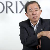 Orix Corp. chief Makoto Inoue poses for a photograph during an interview in Tokyo. | BLOOMBERG