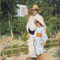 Reiko Kishida’s “Memories of August 1923” (1958) Private Collection The Kishidas kept art in the heart of the family