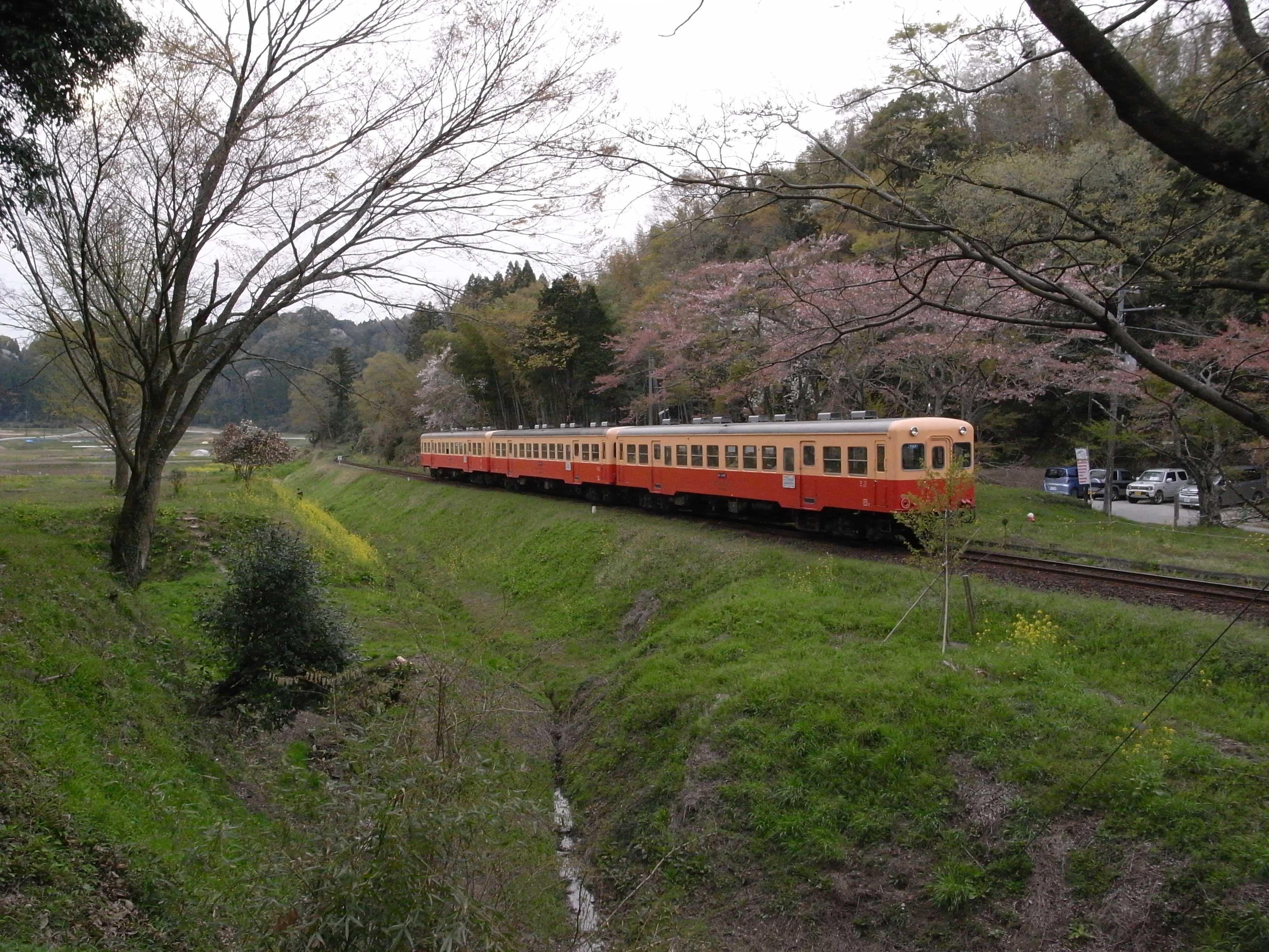 Track record: 'But I was so in love: Heavenly Hotel II' by the Yubiwa Hotel group takes place aboard a train on the scenic Kominato Railway, part of the 'Ichihara Art×Mix' festival, on the Boso Peninsula, Chiba Prefecture | JAMES JACK