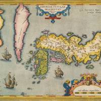 New views: \"The Map that Introduced Japan to the World\"  | &#169; MEIJI UNIVERSITY LIBRARY