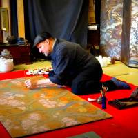 Natural man: Allan West, who has lived in Yanaka in Taito Ward, Tokyo, for the last 17 years, has found in Nihonga the ideal style to express his love of nature. American artist takes personal approach to traditional painting