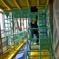 Run through: A large obstacle course for the kids is the perfect way to start a day at Osaka’s Big Bang Science Museum. Osaka museum offers Big Bang for your buck