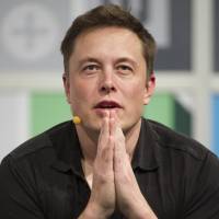 Elon Musk, CEO of Space Exploration Technologies and Tesla Motors, speaks during an interview at the South By Southwest Conference in Austin, Texas, on March 9. Supercharged CEO Musk aims for cars and stars