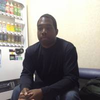 One after another: Tokyo Yakult\'s Lastings Milledge discusses his injury problems on Sunday. | JASON COSKREY
