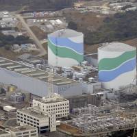 Kyushu Electric Power Co.’s Sendai nuclear power plant in Kagoshima Prefecture is shown in January.   | KYODO