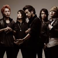 Rock rules: Osaka’s Crossfaith includes (from left) Kazuki Takemura, Hiroki Ikegawa, Kenta Koie, Terufumi Tamano and Tatsuya Amano. Kenta Koie and Crossfaith earn some rock cred overseas
