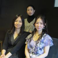Triple bill (left to right): Pioneering drama-company founders Misaki Setoyama, Honoh Horikawa and Mei Usui. | NOBUKO TANAKA