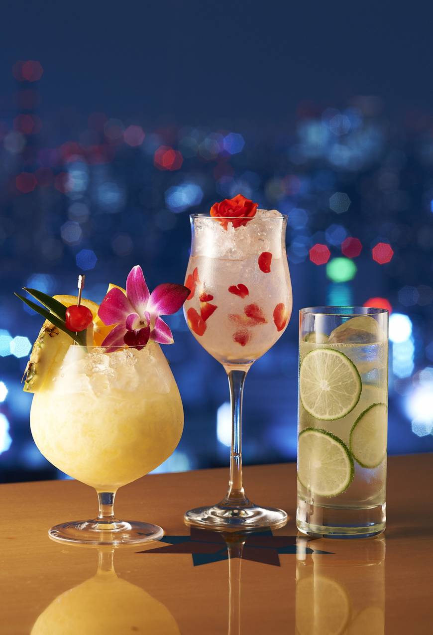 Aurora Lounge Soft option: Tokyo's Aurora Lounge offers a menu of 45 nonalcoholic cocktails.