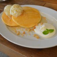 Pancakes at Running Room Cafe. | J.J. O\'DONOGHUE