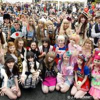 Style council: Revelers at San Francisco’s J-Pop Summit Festival (right) embrace Japanese pop culture during the two-day event. Above and top left: Fashion models Ayumi Seto and Una are part of the Harajuku Kawaii!! touring showcase, which will hit J-Pop Summit and also London’s Hyper Japan. Forget Cool Japan — cute is this summer's hot global export