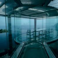 Making a connection: Kengo Kuma’s “Water/Glass” structure in Atami, Shizuoka Prefecture, attempts to connect architecture with the sea by means of a veranda of water. Kengo Kuma: 'a product of place'