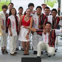 Ready to salsa?: Orquesta Yambe de Nagoya will perform three times a day on June 21 and 22 at the Little World Museum of Man, near Nagoya in Aichi Prefecture. | REUTERS