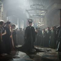 Uninvited: Maleficent crashes the king\'s party.  | © 2014 DISNEY ENTERPRISES, INC.