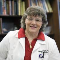 Dr. Hannah Gay, a pediatric HIV specialist at the University of Mississippi, has been treating a girl born with the AIDS virus. Doctors and officials at the National Institutes of Health said new tests show the child is no longer in remission despite earlier indications she had been cured. | AP