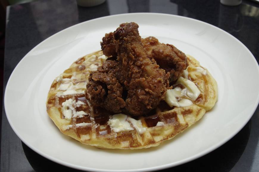 Maple syrup goes with anything — even fried chicken