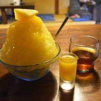 Summer savior: Kakig&#333;ri (shaved-ice dessert) at Nakamuraken. | J.J. O\'DONOGHUE