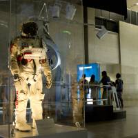 Space is the place: A suit used by supersonic skydiver Felix Baumgartner highlights advances in human conditioning technology. | BEN BRADY