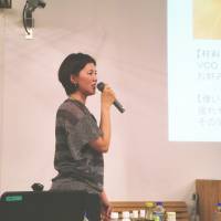 Yuko Hara speaks about the Fijian lifestyle and the benefits of coconuts. | CHIHO IUCHI