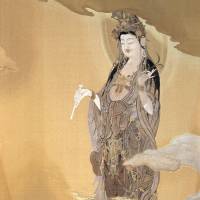 \"Miho Merciful Mother Kannon\" (1994), tapestry by Kawashima Selkon Textiles Co., Ltd.   | MIHO MUSEUM