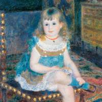 Pierre-Auguste Renoir\'s \"Mlle Georgette Charpentier Seated\" (1876) | TOYOTA AUTOMOBILE MUSEUM
