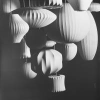 \"Bubble Lamps\" (ca.1952)  |  PHOTO: VITRA DESIGN MUSEUM ARCHIVE