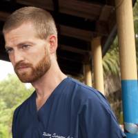 An undated photo obtained last month shows Dr. Kent Brantly near Monrovia, Liberia. The American doctor became ill with the Ebola virus while treating patients in Liberia but will be released from a U.S. hospital soon, a Christian aid group said last Thursday. | AP