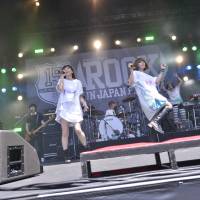 Hits from the \'90s: Female pop duo Puffy bring in a huge crowd at the Sound of Forest stage on Saturday at this year\'s Rock In Japan Fes. | PHOTOS COURTESY ROCK IN JAPAN FES.