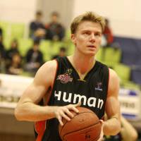 Special era: Guard Matt Lottich played a pivotal role on the Osaka Evessa\'s three title-winning teams in their first three seasons. | OSAKA EVESSA/BJ-LEAGUE