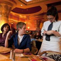 Because I\'m worth it: While tipping is rarely done in Japan, service staff in the U.S. rely on customers to pay gratuities, as many work for less than the minimum wage. | BLOOMBERG
