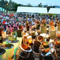 Get the party started: A photo from last year\'s event shows how colorful the festivities can get. | COURTESY SUKIYAKI MEETS THE WORLD
