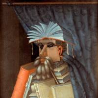 Giuseppe Arcimboldo\'s \"The Librarian\" (ca. 1566)    | SKOKLOSTER CASTLE, SWEDEN INV.NO.11616, PHOTO: SAMUEL UHRDIN