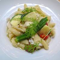 Light lunch: A healthy summer pasta at Faro Slow Time. | ROBBIE SWINNERTON