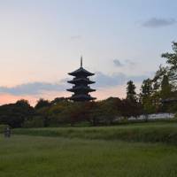 Stairway to heaven: Bichu Kokubunji Temple is a striking five-story pagoda that dates back to the eighth century. Kibiji bike path: eating local in the slow lane