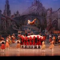 Fun times: Sancho Panza (Yu Himuro) gets high in The Tokyo Ballet\'s fast-paced version of \"Don Quixote.\" | &#169; KIYONORI HASEGAWA