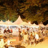 Eat, drink and be merry: Visitors to last year\'s Sapporo Autumn Fest enjoy local dishes and a variety of drinks. | &#169; ROYAL ACADEMY OF ARTS, LONDON; PHOTOGRAPHER: JOHN HAMMOND