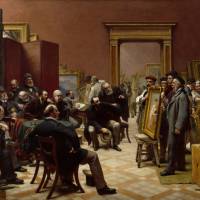 Charles West Cope\'s \"The Council of the Royal Academy Selecting Pictures for the Exhibition, 1875\" (1876) | &#169; ROYAL ACADEMY OF ARTS, LONDON; PHOTOGRAPHER: JOHN HAMMOND