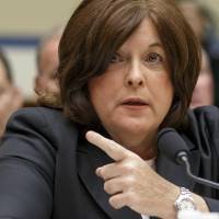 Secret Service Director Julia Pierson testifies on Capitol Hill on Tuesday before the House Oversight Committee as it examines details surrounding a security breach at the White House when a man climbed over a fence, sprinted across the north lawn and dashed deep into the executive mansion before finally being subdued. | AP