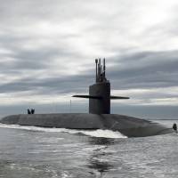 The USS Tennessee arrives at Naval Submarine Base Kings Bay, Georgia, in February 2013. Every U.S. nuclear weapons delivery system will need replacing in the next 30 years. | REUTERS