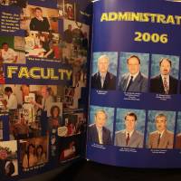 Then and now: Pages from the 2006 St. Mary\'s International School yearbook. Brother Lawrence Lambert was elementary school principal at St. Mary\'s before an allegation of child sexual abuse led to his suspension this year. | AFP-JIJI