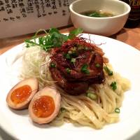 New home: Tsukemen dipping noodles at the relocated Suzuran. | ROBBIE SWINNERTON